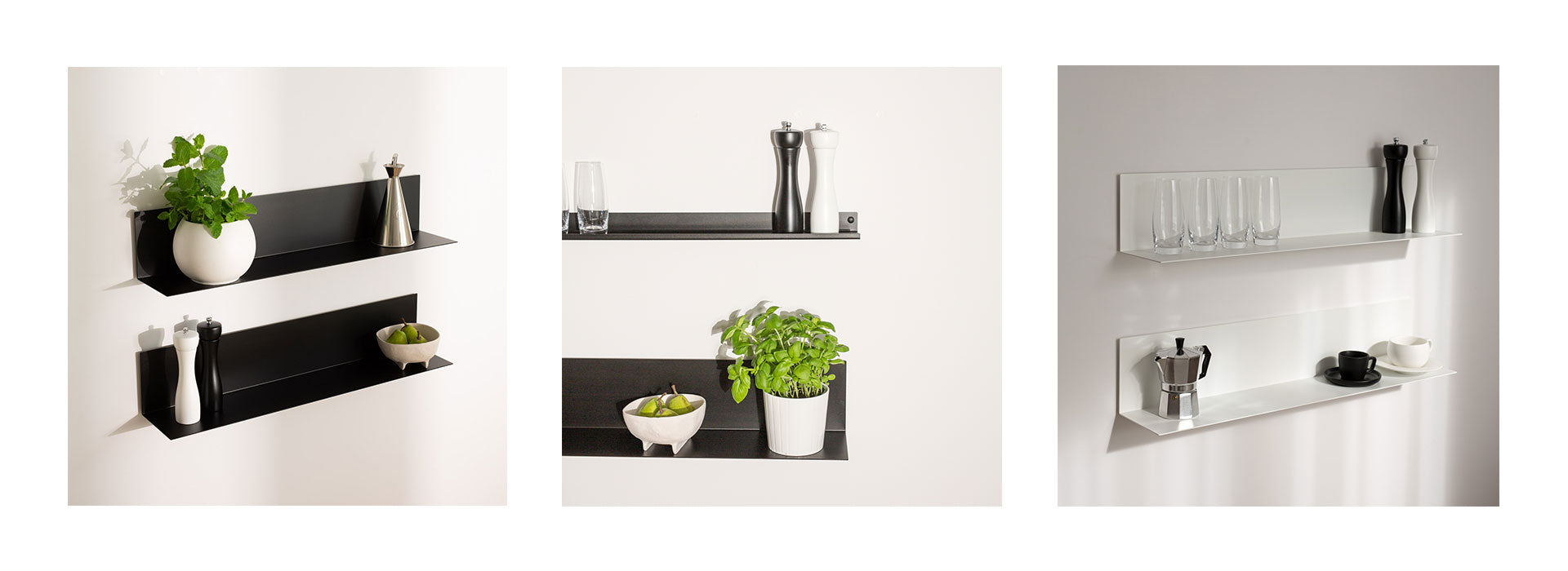 kitchen wall shelves wall decoration idea